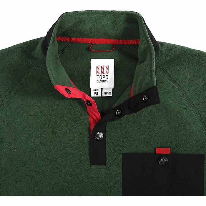 Topo Designs Men's Mountain Fleece Jacket 7 Topo Designs Men's Mountain Fleece Jacket - Image 5