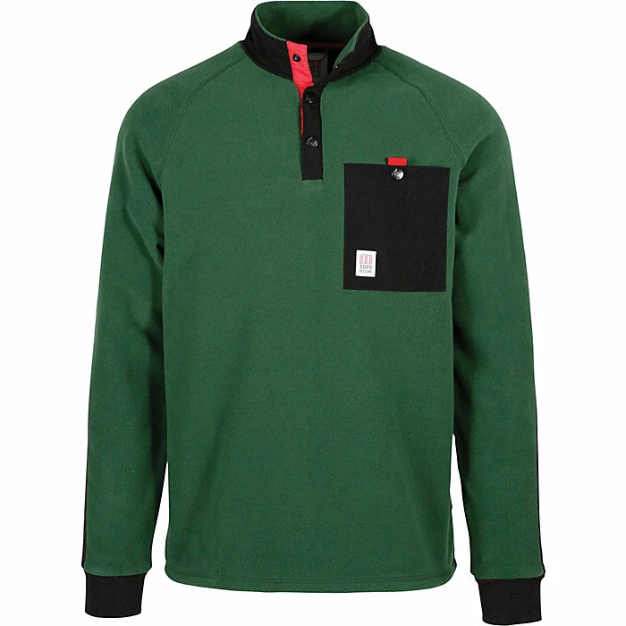 Topo Designs Men's Mountain Fleece Jacket 5 Topo Designs Men's Mountain Fleece Jacket - Image 3