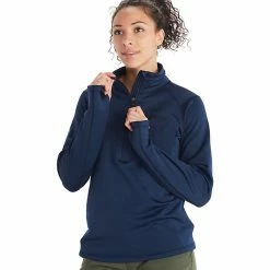 Marmot Women's Olden Polartec 1/2 Zip Top -Cold Ready Shop 10496877x1107866 zm