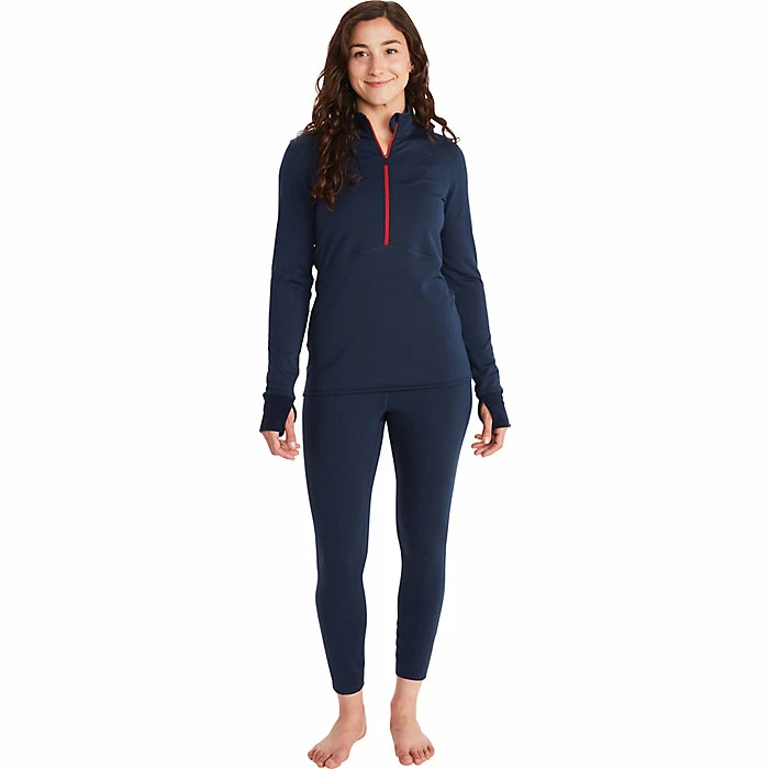 Marmot Women's Polartec Baselayer 1/2 Zip Top 6 Marmot Women's Polartec Baselayer 1/2 Zip Top - Image 5