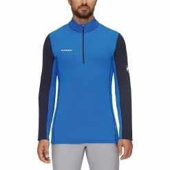 Mammut Men's Aenergy ML Half Zip Pull LS Shirt