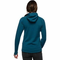 Black Diamond Women's Coefficient Fleece Hoody -Cold Ready Shop 10535650x1076198 vBack
