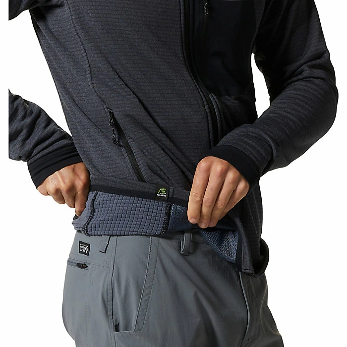 Mountain Hardwear Men's Polartec Power Grid Full Zip Hoody 10 Mountain Hardwear Men's Polartec Power Grid Full Zip Hoody - Image 8