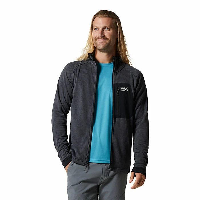 Mountain Hardwear Men's Polartec Power Grid Full Zip Hoody 9 Mountain Hardwear Men's Polartec Power Grid Full Zip Hoody - Image 7