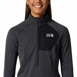 Mountain Hardwear Women's Polartec Power Grid Half Zip Jacket -Cold Ready Shop 10559971x1255969 vAlt3