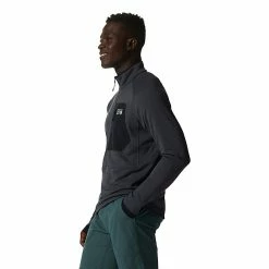 Mountain Hardwear Men's Polartec Power Grid Half Zip Jacket -Cold Ready Shop 10559973x1255969 vAlt2