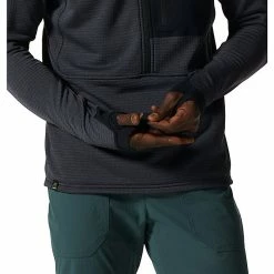 Mountain Hardwear Men's Polartec Power Grid Half Zip Jacket -Cold Ready Shop 10559973x1255969 vAlt5