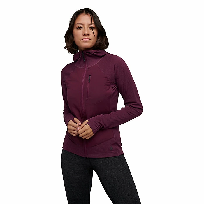 Black Diamond Women's Coefficient Lt Hybrid Hoody 3 Black Diamond Women's Coefficient Lt Hybrid Hoody - Image 2