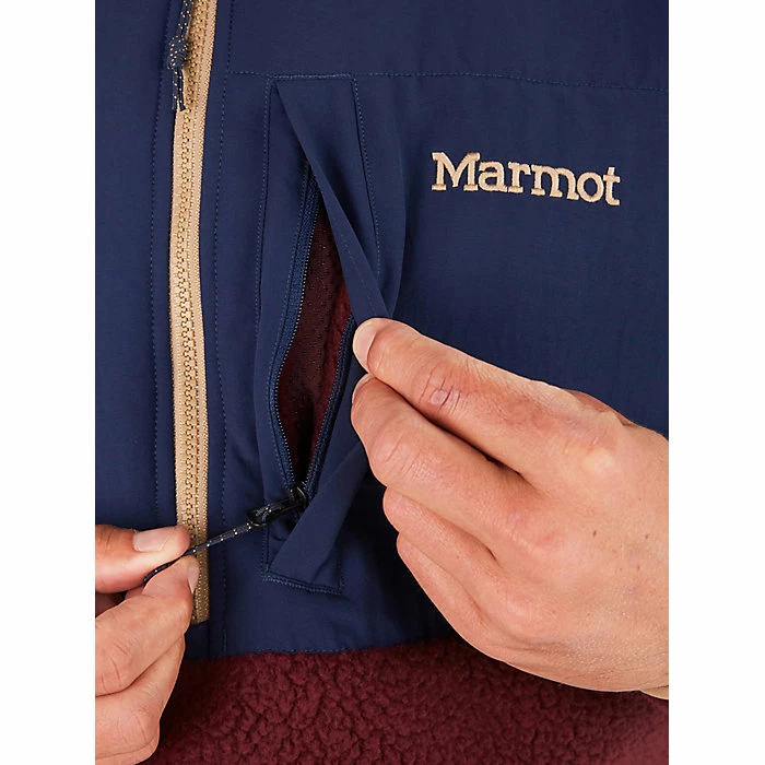 Marmot Men's Wiley Polartec 1/2 Zip Top 4 Marmot Men's Wiley Polartec 1/2 Zip Top - Image 2