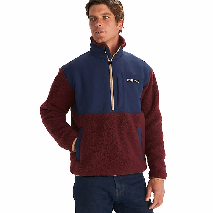 Marmot Men's Wiley Polartec 1/2 Zip Top 3 Marmot Men's Wiley Polartec 1/2 Zip Top